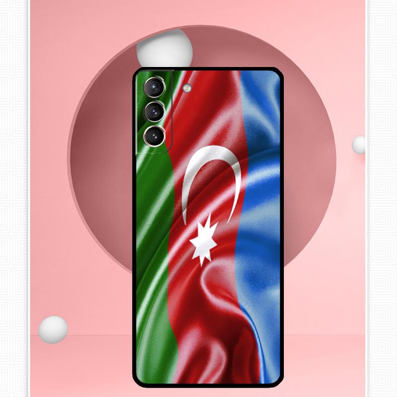 Чехол с флагом Азербайджана для Samsung Galaxy S22 S23 S24 Ultra Note 20 10 S8 S9 S10 Plus S21 S20 FE, мягкий чехол