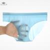 3D Men Ice Silk Летние ультратонкие прозрачные бесшовные трусики-трусы для мужчин сексуальное дышащее нижнее белье