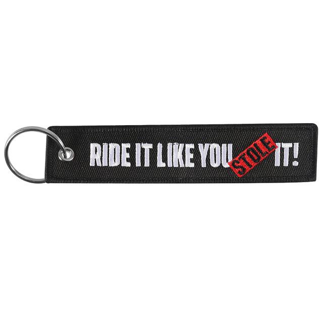 Fashion Car Keychain Key Holder for Cars Motorcycles BRAAAP Key Chains FREEDOM KEY Keychains Jewelry