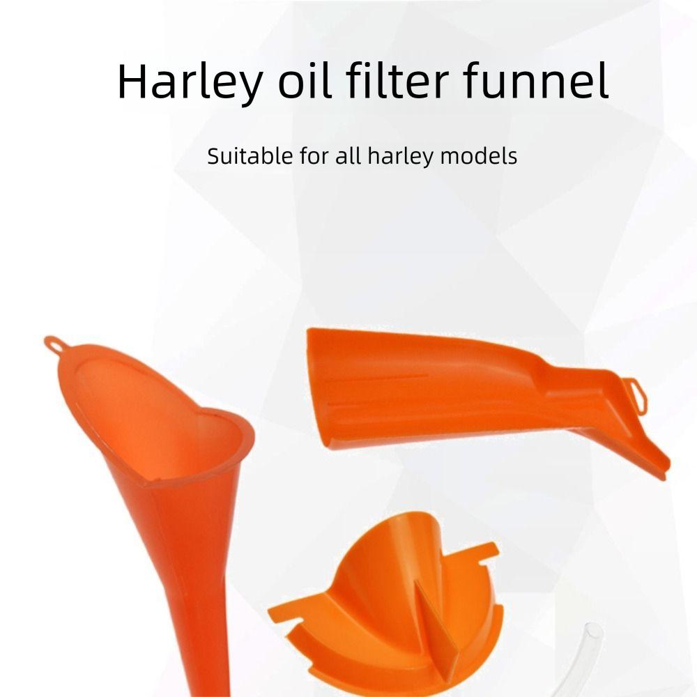 Комплект из 3 предметов, легко очищаемый, воронка для заливки масла в картер, комплект для заливки масла в главный картер мотоцикла