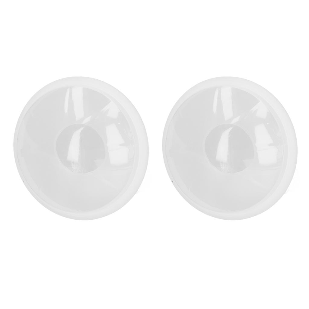 2 Pcs Breast Milk Collector Wearable Reusable Food Grade Silicone Nursing Cups Good Ventilation
