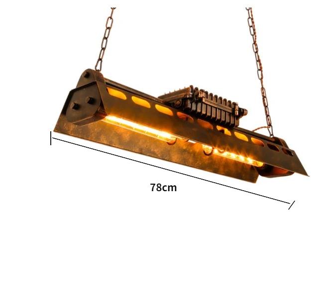 Американский индустриальный стиль креативная люстра ретро крутой железный декор светодиодные подвесные светильники для гостиной ресторана бара лофт