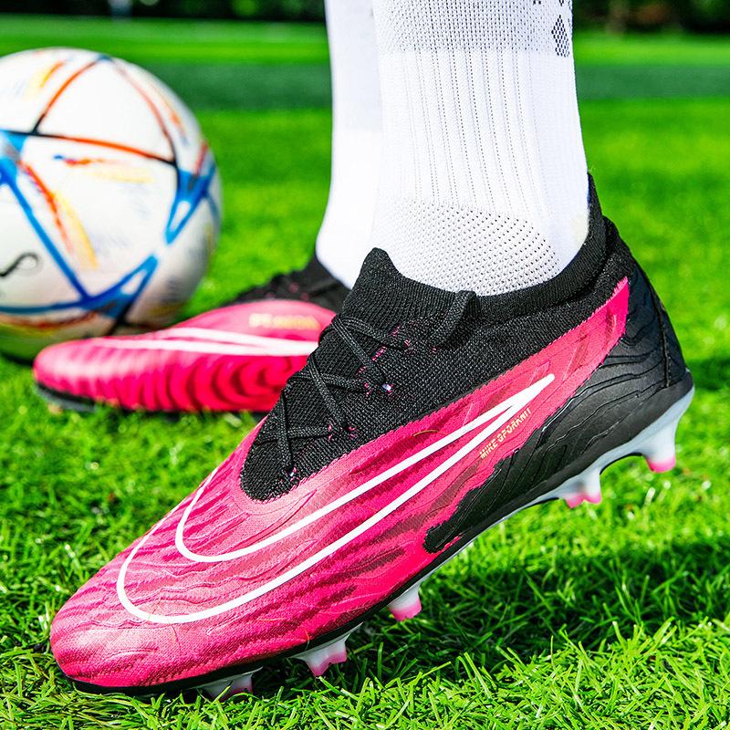 New low-top football shoes men's adult sports AG long TF broken nails student youth game training shoes