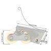 2pcs Silent Sliding Door Pulley Easy Installation Cabinet Roller Pulley Door Roller Wheels  Bathroom