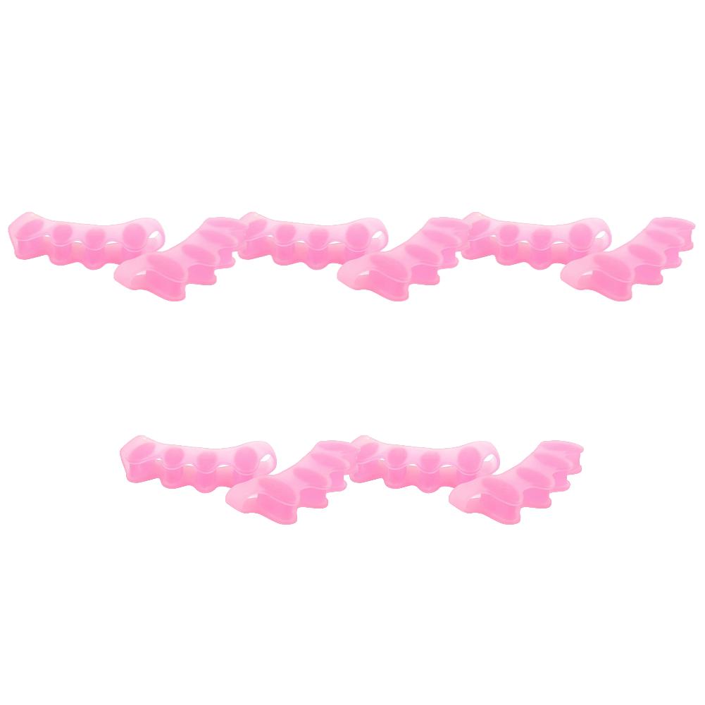 1-5 пар силиконовых протекторов для пальцев ног, разделителей пальцев ног, корректоров косточек, растяжителей и выпрямителей стоп, протекторов для снятия боли, ухода за ногами