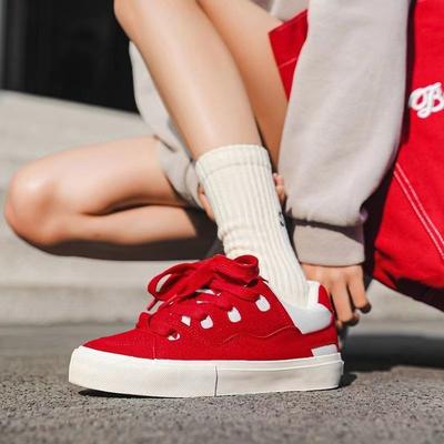 Модные Ретро Универсальные Кроссовки на Платформе 2025 Весна Осень Женские Одинарные