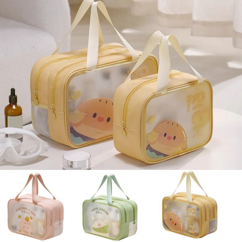 Large Capacity Travel Makeup Case Waterproof Cosmetics Storage Bag Simple Wash Bag for Home