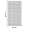 Tent Mat Anthracite 4.5 x 2.5 m