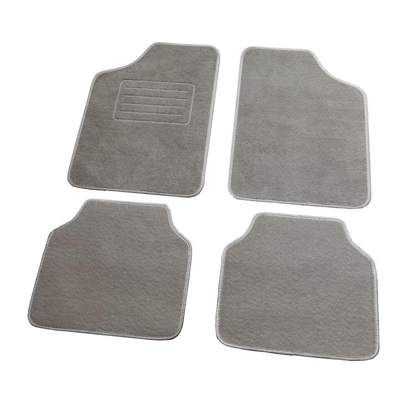 All Year Round Neutral Suede Car Foot Mat Fully Surrounded Protection Car Mats Easy to Clean Waterproof Gasket Flat Non Slip Floor Mat