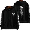 Ancient Viking Raven Pattern Coats 2025 New Fashion Mens Zipper Hoodies Long Sleeve Casual Winter Autumn Sweatshirt Outwear Male
