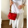 Mini Small Bag Women's 2025 New Solid Color Trendy Versatile Shoulder Bag Textured Messenger Bag Mobile Phone Bag