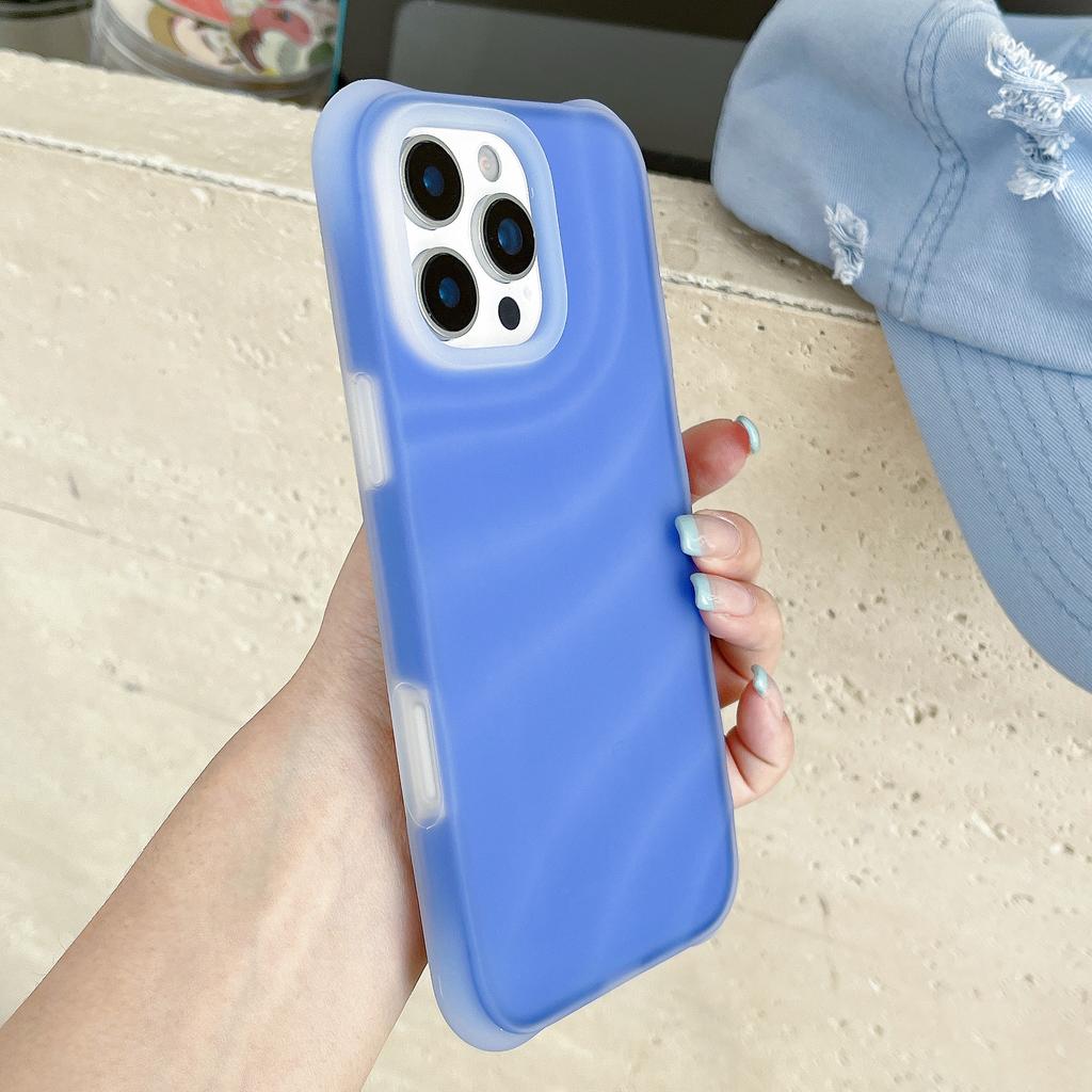 Модный Желейный Жидкий Силикон Конфетный Чехол для iPhone 16 15 Pro Max Волна Воды Флуоресцентный Цвет Мягкий Ударопрочный Чехол