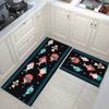 Моющийся кухонный напольный коврик для гостиной, длинный ковер для спальни, коврик для ванной комнаты, входной коврик для туалета, противоскользящие впитывающие коврики против усталости