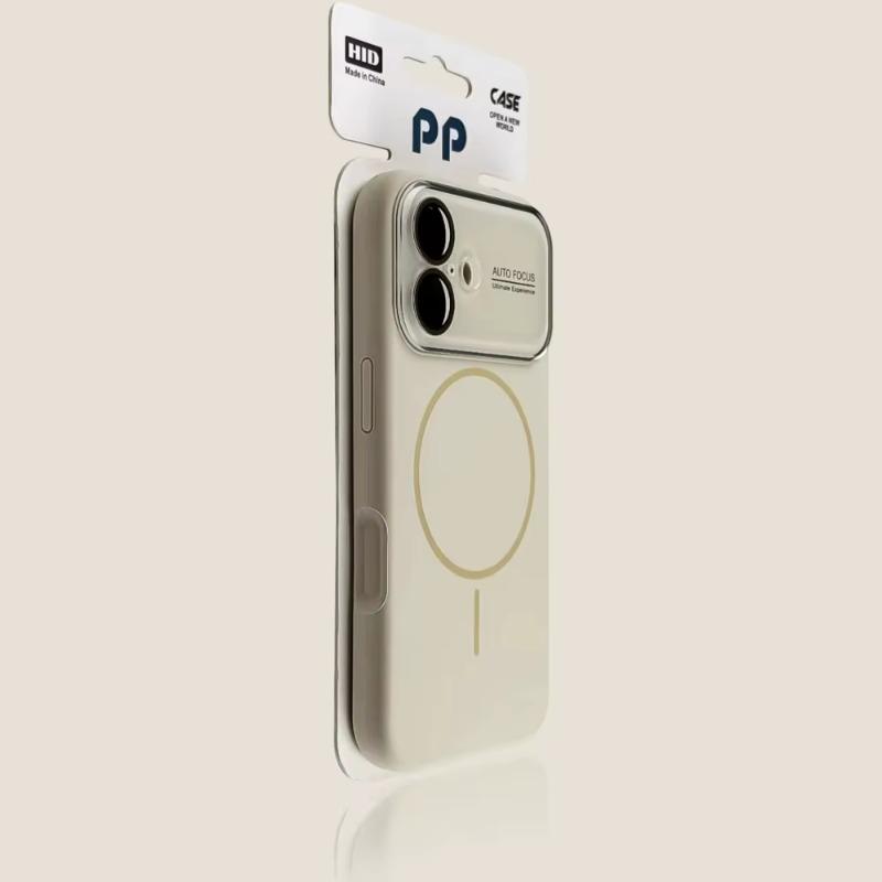 Официальный чехол Candy из жидкого силикона с магнитом для For Iphone 17 Air 16 1 14 13 Pro Max, противоударный, бронированный, с большим окном, мягкая крышка для телефона