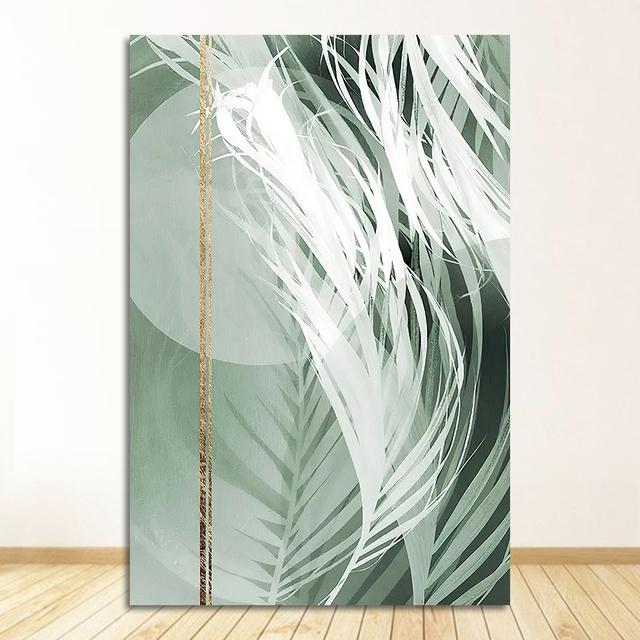 Оттенки, настенная живопись с принтом на холсте, плакат на скандинавскую тему, настенная картина для гостиной, украшение для дома, туманное растение, сушеные листья, солнечный свет