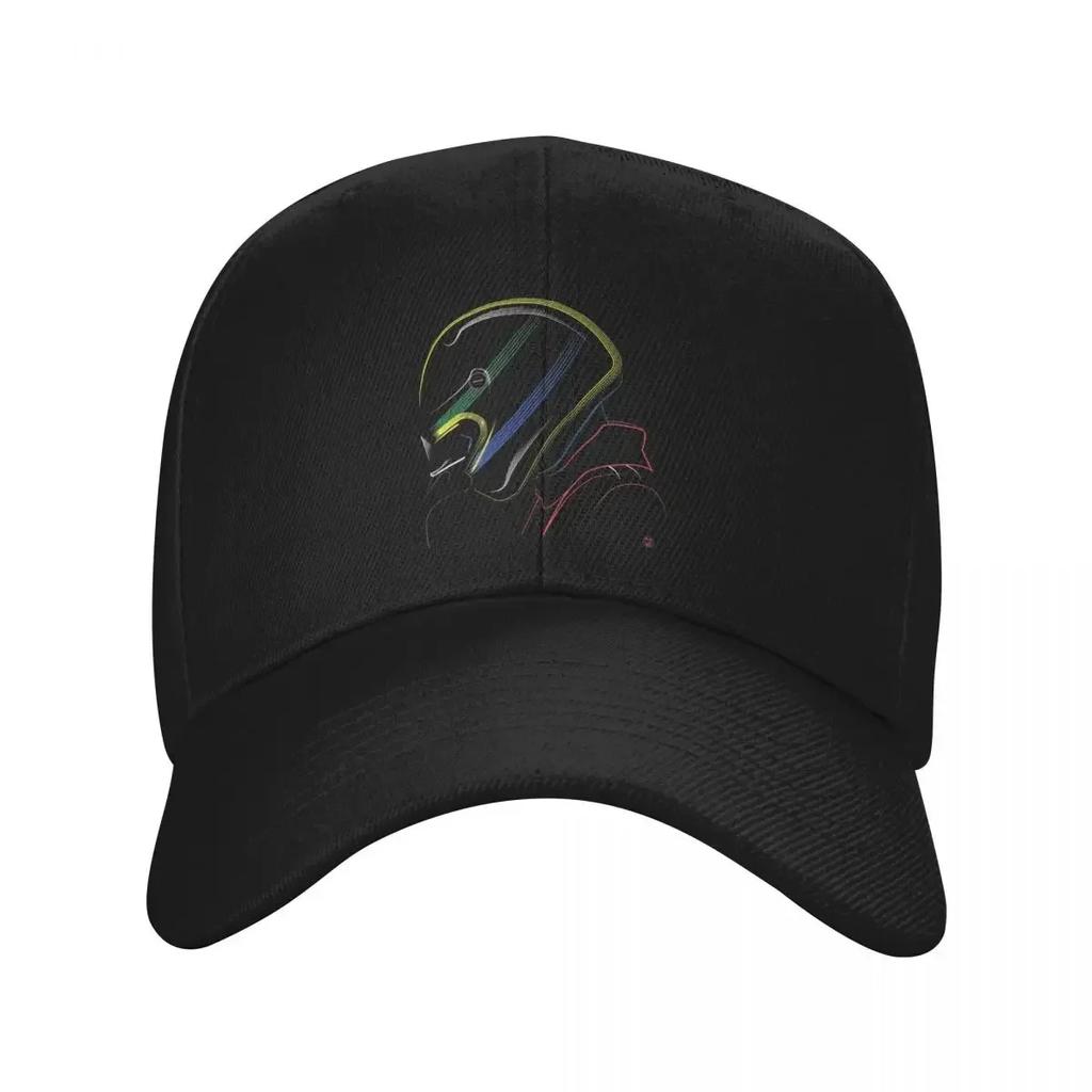 Ayrton Senna Helmet Baseball Caps Unisex Women Hip-Hop Sun Hats Hat Adjustable Snapback Caps Racing Cap Summer Caps