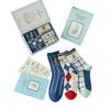 CARAMELLA Peter Rabbit Gift Caramella Peter Cute Peter Rabbit Size E Socks, 6-Pair Set, Autumn/Winter, Socks, Rabbit, Women's, Gift, Adult, Birthday,