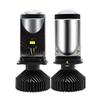 Y6 Turbo Fan H4 LED Headlights Car H4 Mini Projector Lens 6000K Super Bright 20000LM Hi Lo Beam Bulb LED Lights Car Light Lamp