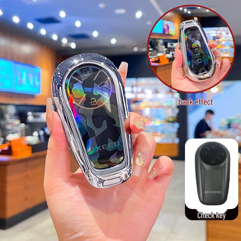 Подходящий чехол для ключей для Exeed Lanyue 25, Chery TX, Yaoguang, CDM, Lingyun, Xingjiyuan ES/ET, Zhuifeng.
