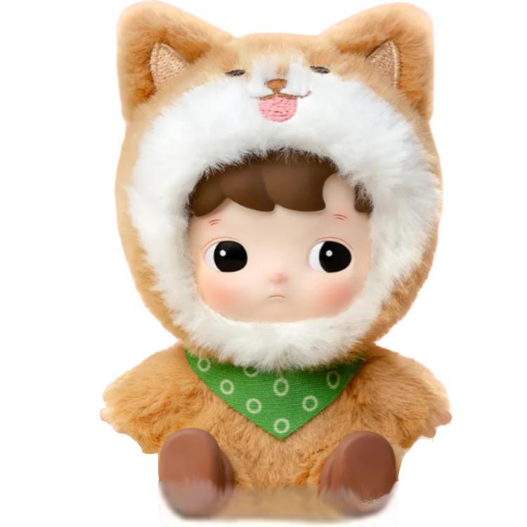 POP MART HACIPUPU Аппликация в виде животного Коллекция животных Мистери боксы, Один мистери бокс