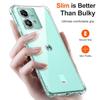 Для чехла Motorola Edge 40 Neo Прозрачный чехол Противоударная накладка Moto Edge60 Fusion Edge 50 60 Pro 5G Мягкий силиконовый Fundas Capas