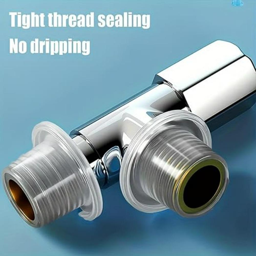 100-10pcs Faucet Silicone Rubber Ring Leak-Proof Sealing Gasket Quick Installation of Hose Angle Valve Water Nozzle Seal Gasket