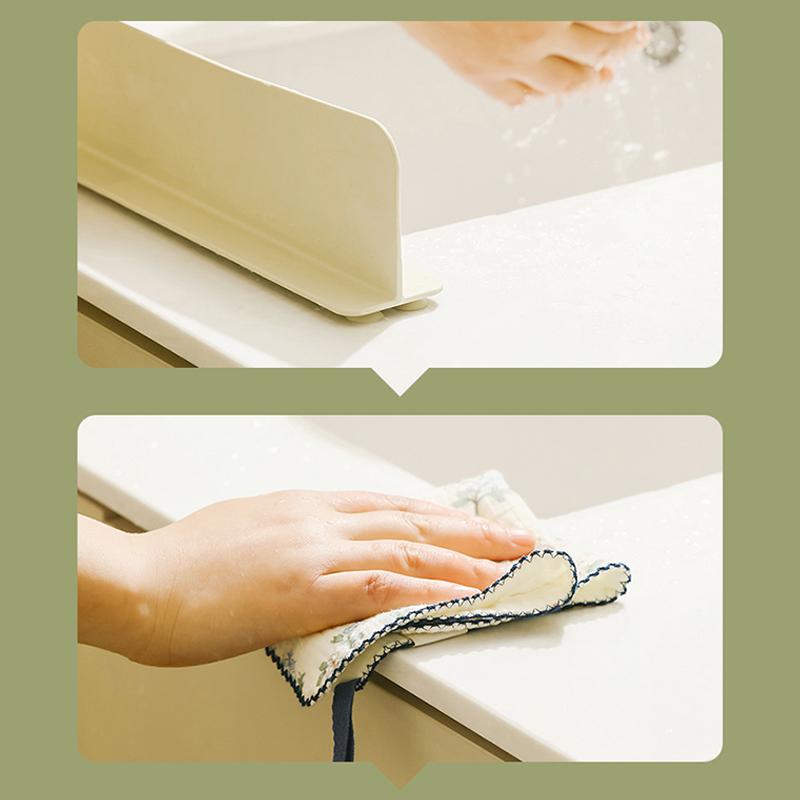 1 шт. Силиконовый брызговик для раковины с присоской, брызгозащитный барьер для кухонной раковины, водонепроницаемая доска-стопор для брызг