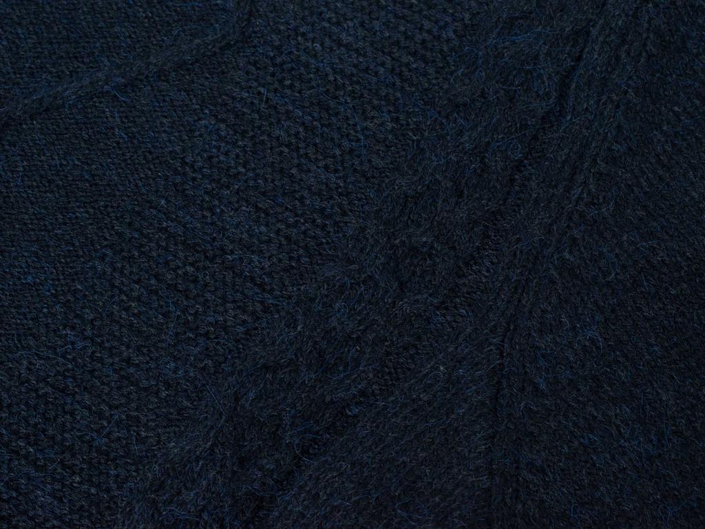 Men's turtleneck sweater - 8157 Navy Blue L