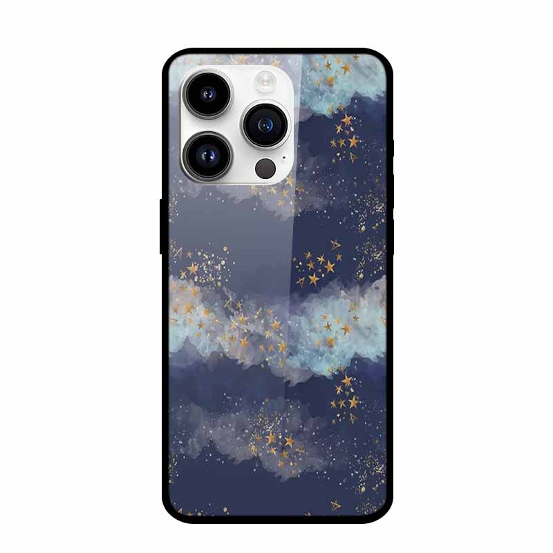 Закаленное Стекло Чехол Для iPhone 15 Pro Max Жесткое Стекло Задняя Крышка Для iPhone 15 Plus iPhone15 Чехлы Для Телефона Бампер Цветная Оболочка