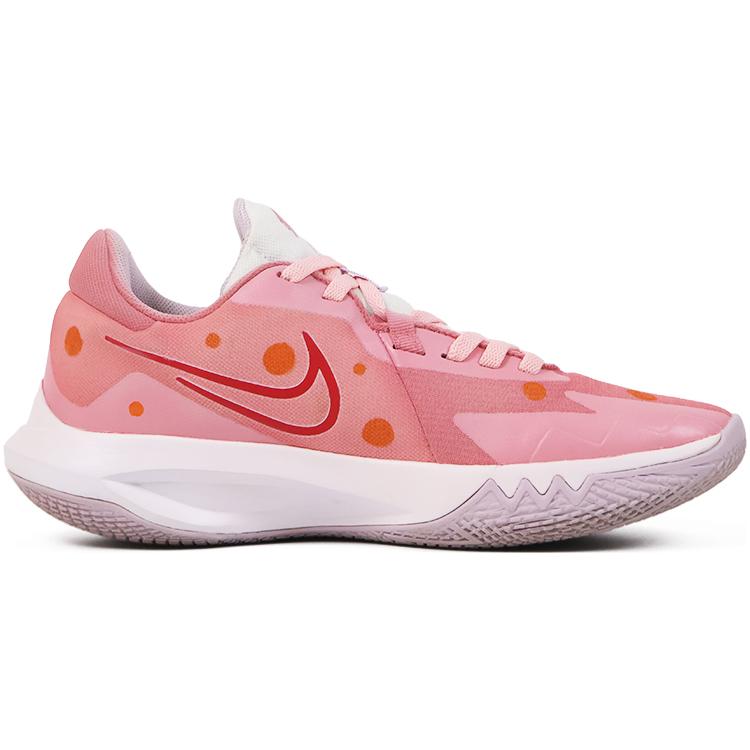 Nike Баскетбольные кроссовки Precision 6 Low top Мужские Розово-желтые DD9535-100(Команда91-6 )