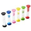 Hourglasses, 30 Second, 1 Minute, 2 Minutes, 3 Minutes, 5 Minutes, 10 Minutes, Set of 6, Colorful and Stylish Timer Clock, Time Measurement