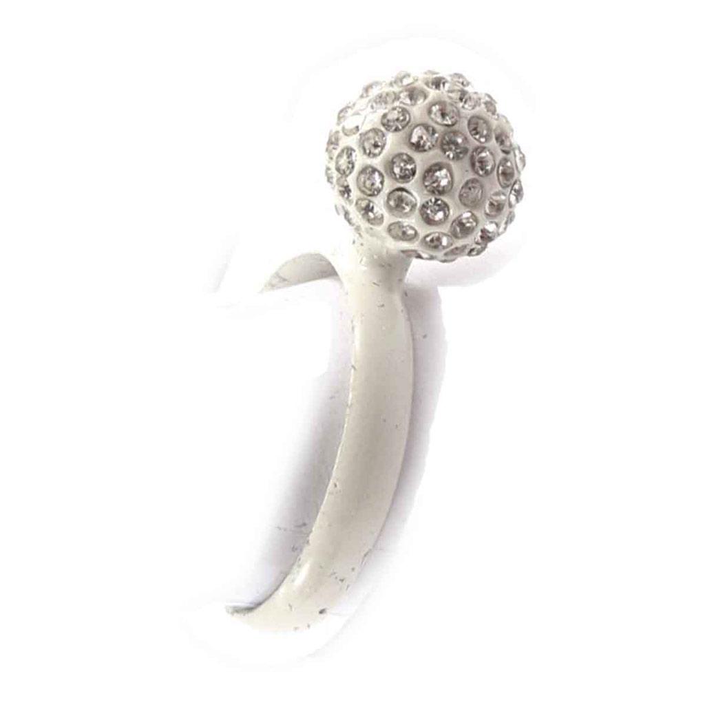 Les Trésors De Lily [J8044] — Белое кольцо «Сисси».