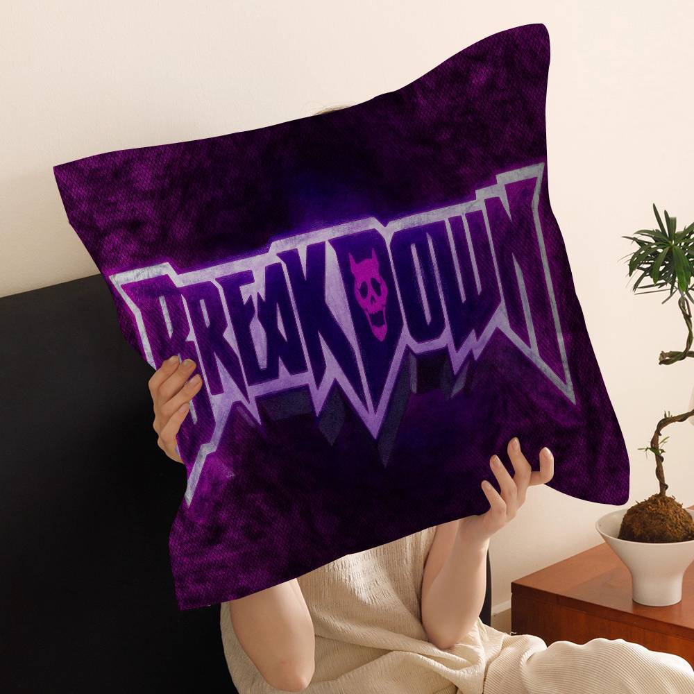 Подушка из аниме JoJo's Bizarre Adventure Подушка для аниме Подушка для дивана и кровати Наволочка для изголовья Подушка-чехол 45x45 см Мода