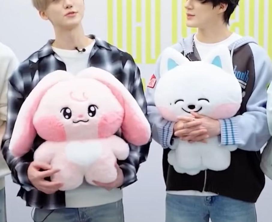 40cm Soft Plush Doll Keychain Cartoon Stuffed Toy PP Cotton Filling Cute Pendant Birthday Gift For Fans