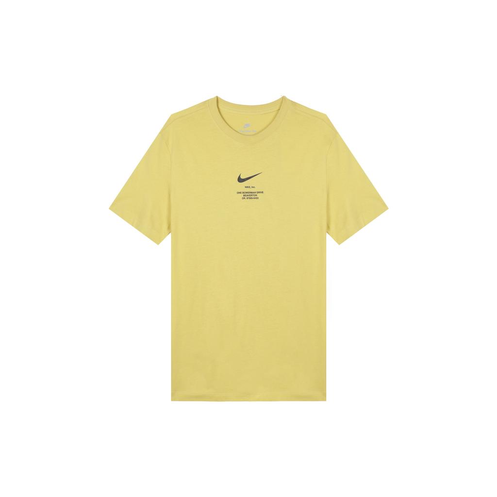Nike Swoosh Sportswear Nike Sportswear Футболка NSW 'Желтая' Мужская DZ2882-700