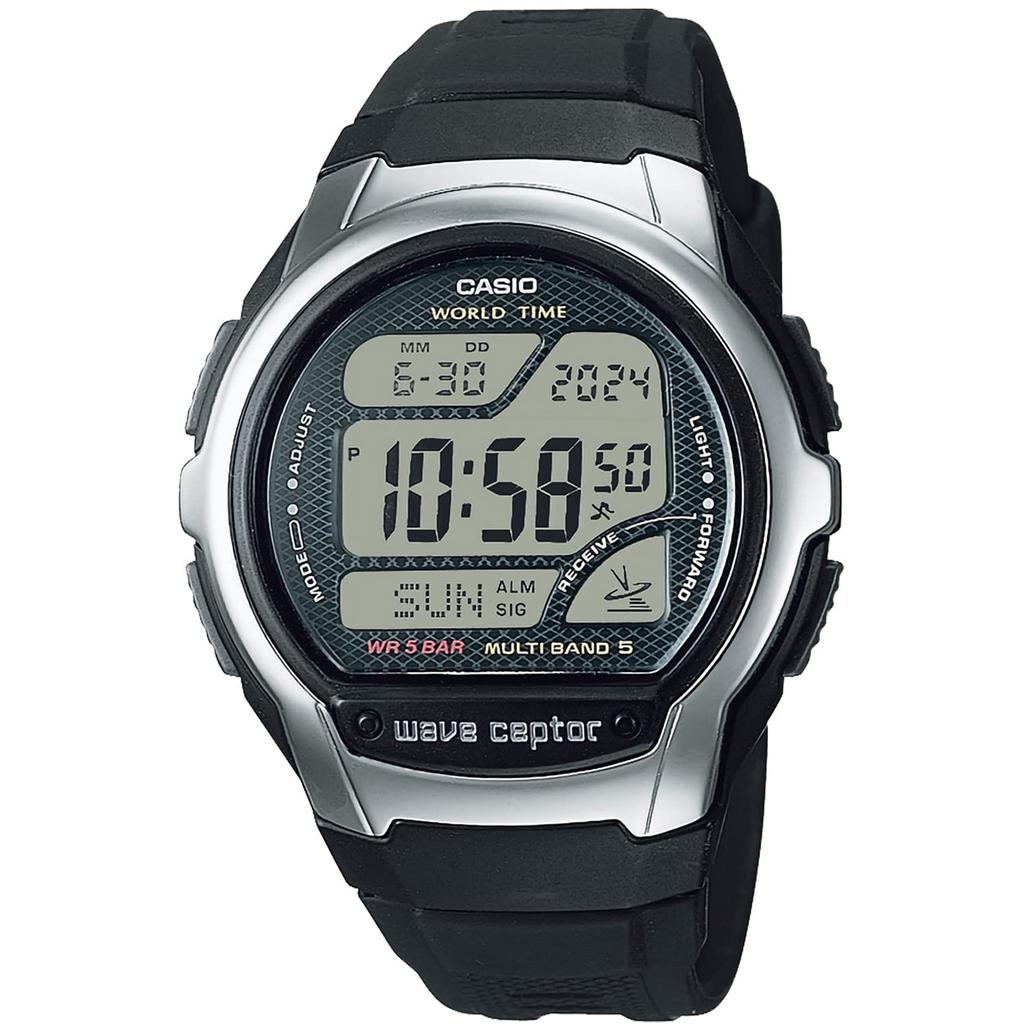 Casio Wave Ceptor Men's Watch WV-58R-1AJF Black Radio-controlled, Waterproof, Stylish Men's Watch