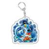 Акриловый брелок-подвеска One Piece – Луффи, Бог Солнца, Чоппер, Усопп, Зоро, Эйс
