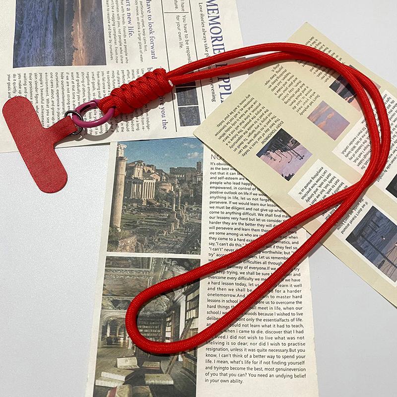 Anti-Lost Hanging Rope Phone Backpack Keychain Flashlight Camera Lanyard High Strength Parachute Cord Paracord