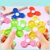 Creative Expression Bearingless Plastic Fingertip Gyroscope Children Toy For Stress Relief And Focus