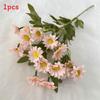 Silk Polish Chamomile 2 Fake Flowers For Wedding Props Home Styling Photography