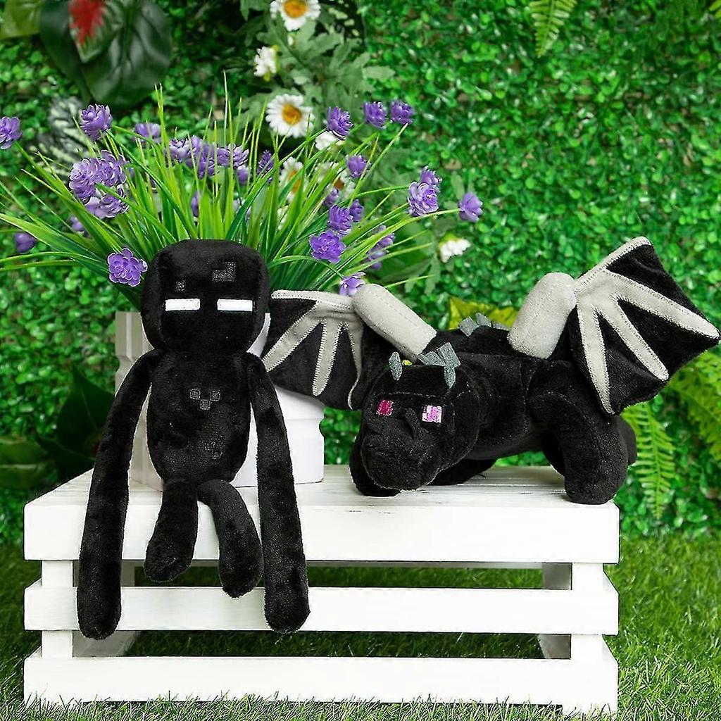 Dragon Plush Toy 11.8 "/ 30cm, Black Dragon Plush Toy Gift