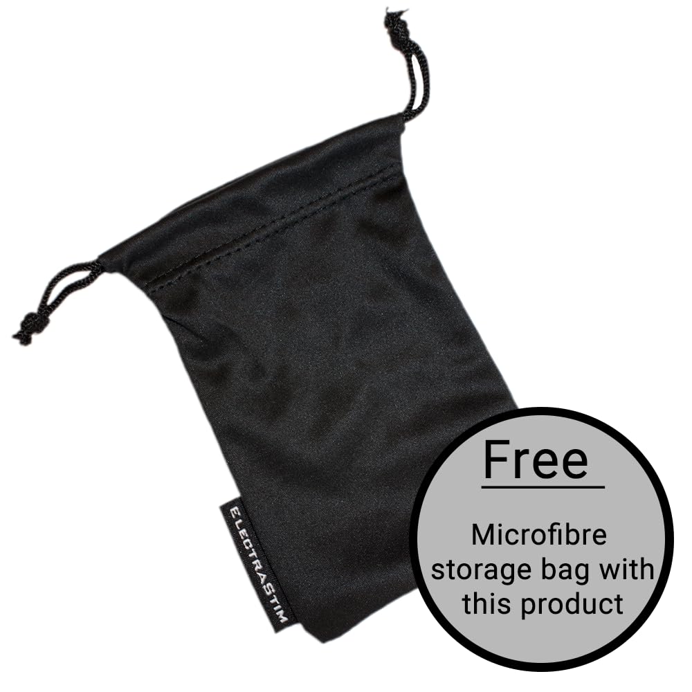 ElectraStim Silicone Noir Rocker Butt Plug Small -