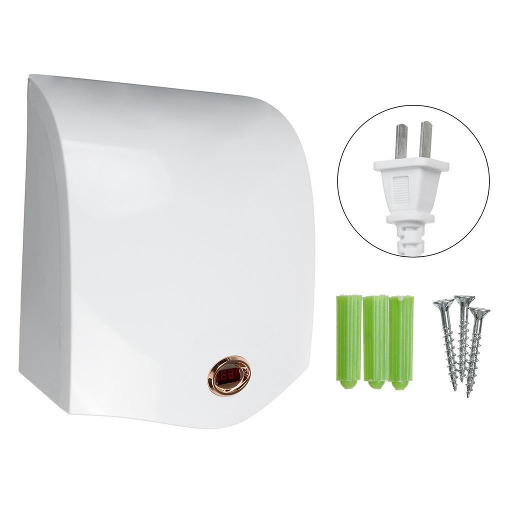 Автоматическая сушилка для рук Умный дом Инфракрасный датчик Сушилка для рук Интеллектуальный дисплей температуры Мощный двигатель 1200 Вт 220 В