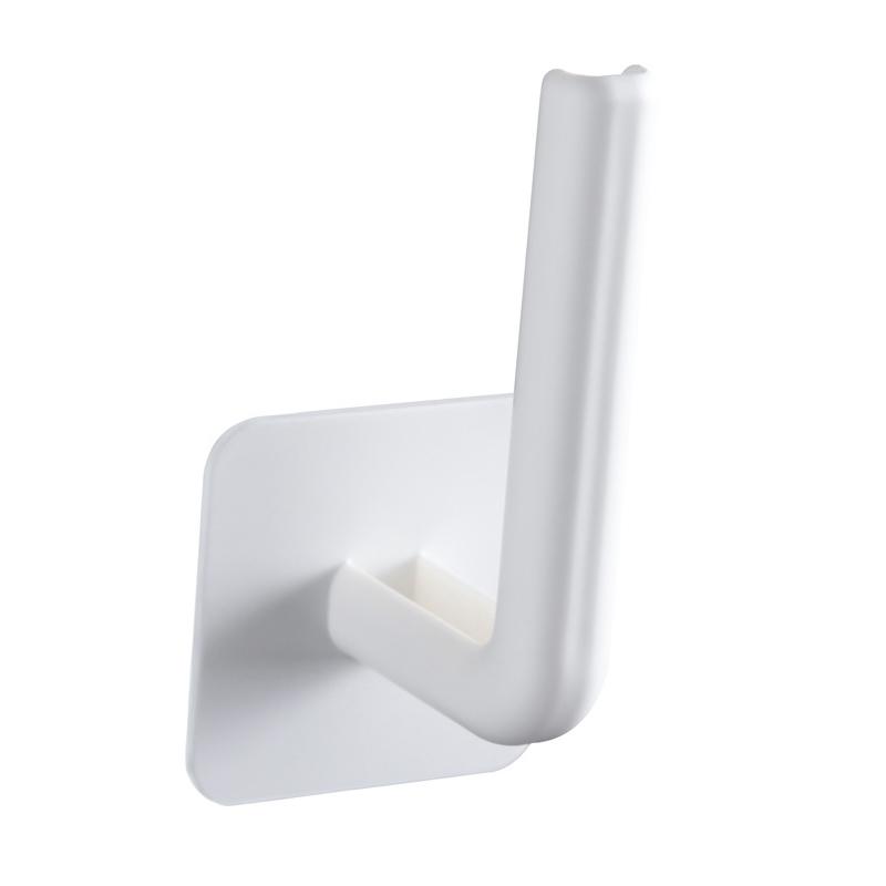 1Pcs Toilet Paper Holder Wall Mount Hook Punch-Free Kitchen Board Pot Lid Rack ADM