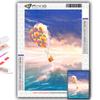 5D Diy Diamond Painting Hot Air Balloon Cross Stitch Full Diamond Embroidery Mosaic