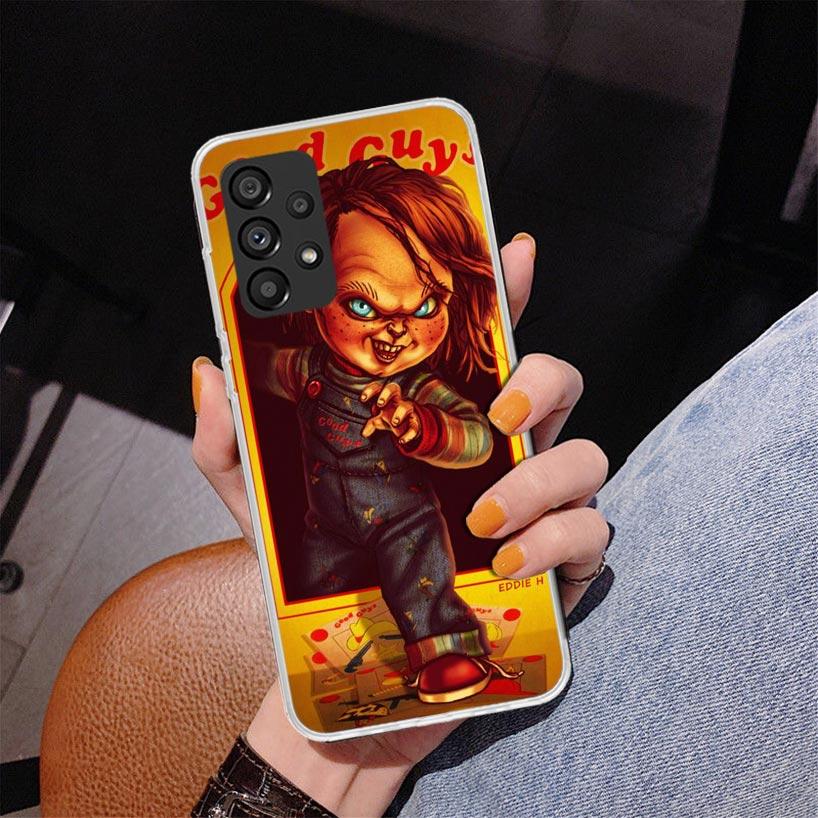 Чехол для телефона Chucky Child's Play для Samsung Galaxy A17 A37 A57 A16 A26 A36 A56 A15 A14 A13 A55 A54 A53 A35 A34 A33 A25 A24 A23 A5