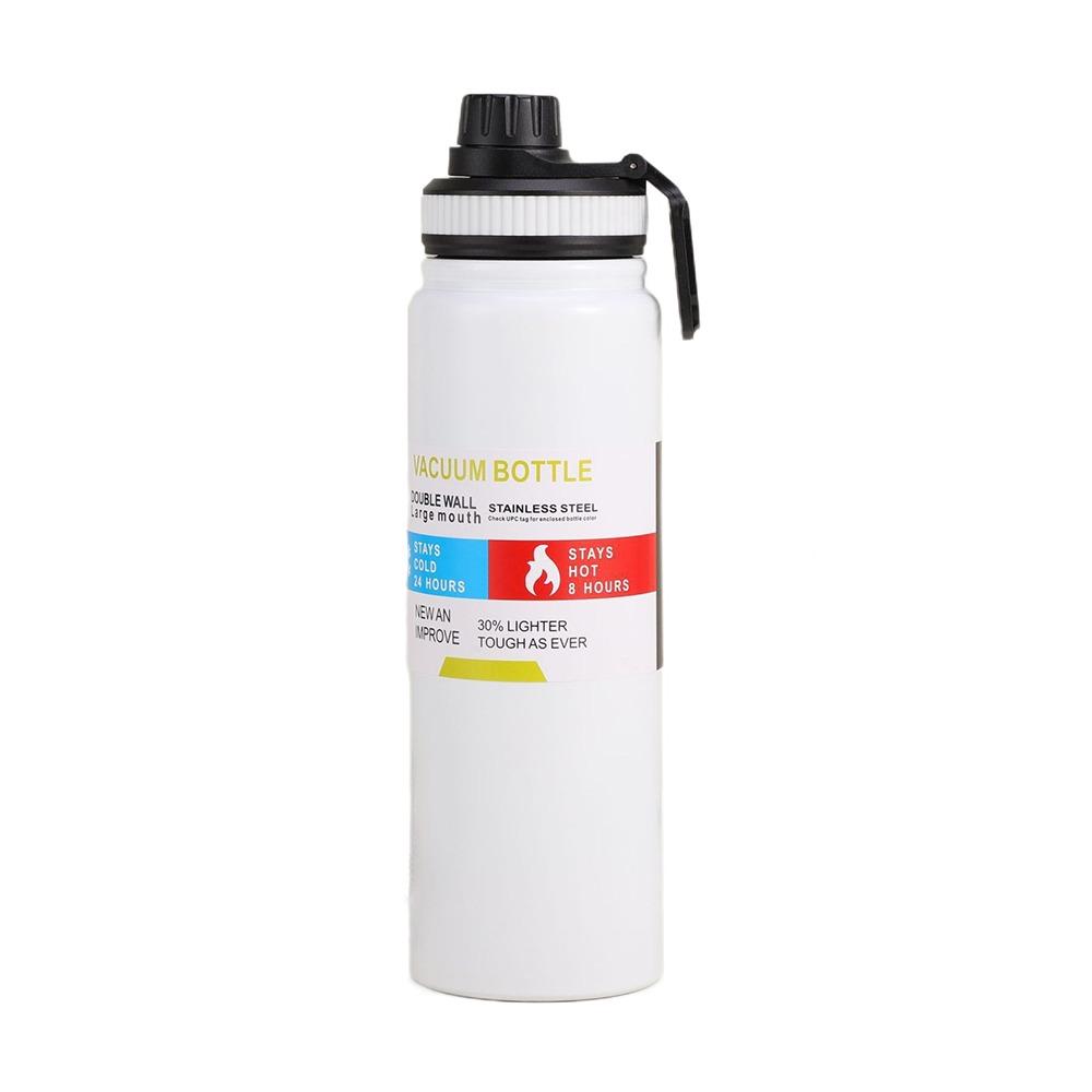 600/800ml Insulated Cup Leakproof Sports Water Bottle Vacuum Flask For Outdoor/Travel