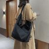 Pure Color Nylon Big Tote Bags for Women New Shoulder Shopping Bag Waterproof Fabric Handbags Simple Fashion Hobo