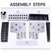 9IMOD Multifunctional Screwdriver Storage Rack Holder Desktop Stand for Hex & Cross Screw Drivers RC Repair Tools Organizer Kit