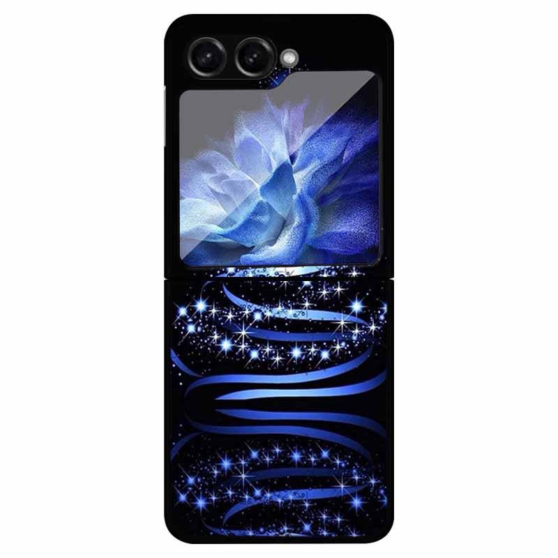 For Samsung Z Flip 6 Case Fold Cover Hard PC Case For Samsung Galaxy Z Flip6 Foldable Black Fold Fashion Coque Plastic Shield